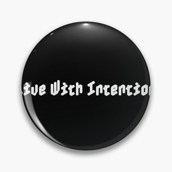 Item preview, Live With Intention designed and sold by Ninjacatoff.