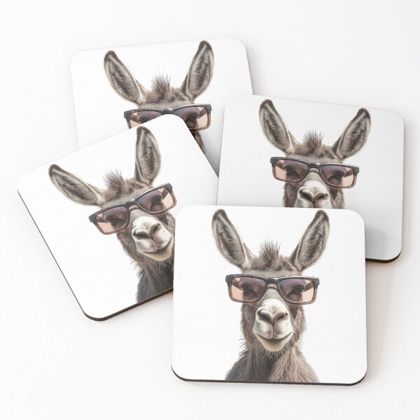 Item preview, Funny cool Mule wearing sunglasses designed and sold by LazyOwlStore.