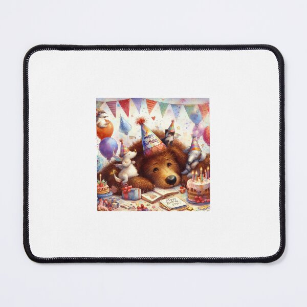 Item preview, Birthday party for a disconsolate dog designed and sold by duncandragon.