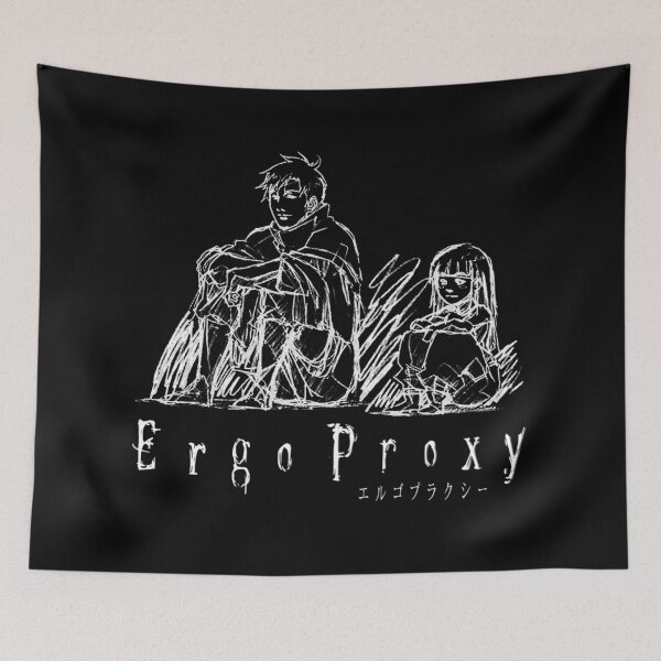 Item preview, Vincent and Pino - Ergo Proxy - white print designed and sold by R-A Designs.