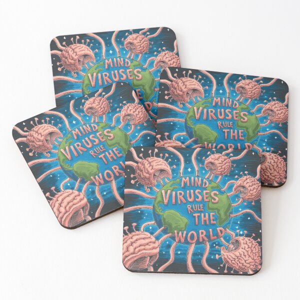 Item preview, Mind Viruses Rule the World designed and sold by mirciashop.