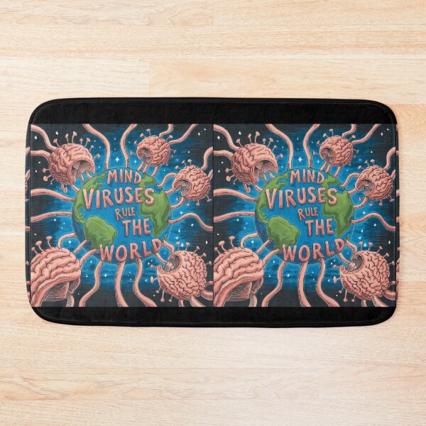 Item preview, Mind Viruses Rule the World designed and sold by mirciashop.