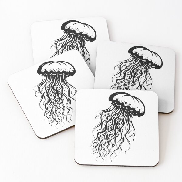 Item preview, Jellyfish Transparent Bioluminescent Box Sting Sea Ocean designed and sold by inkoutninja.
