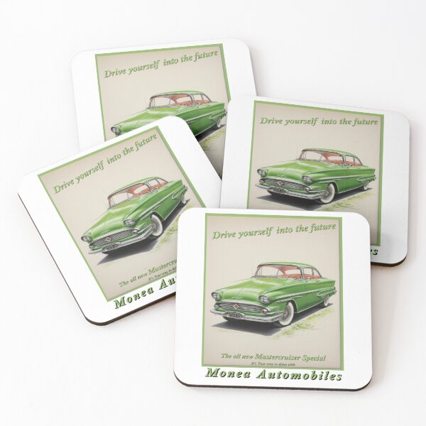 Item preview, 1950's poster - car of the future Mastercruiser Special green designed and sold by Museum Of Non-Existing Art.