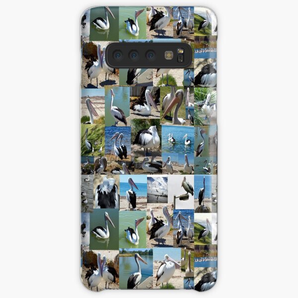 Collection Of Pelican Images In A Photo Collage, Samsung Galaxy Snap Case
