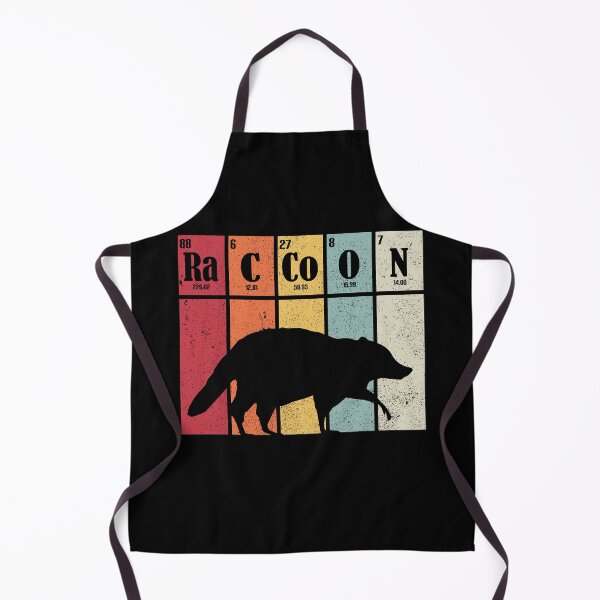 Item preview, Raccoon Periodic Table Elements Vintage Nerd Chemistry designed and sold by Dressed For  Duty.