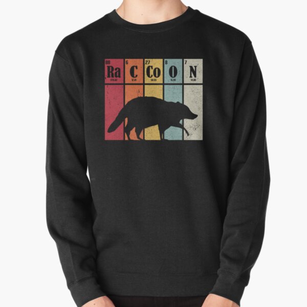 Item preview, Raccoon Periodic Table Elements Vintage Nerd Chemistry designed and sold by Dressed For  Duty.