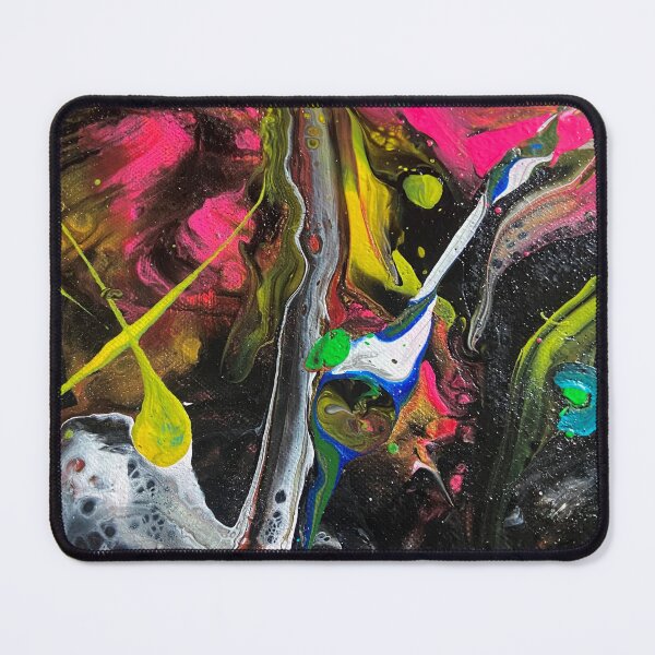 Item preview, Play of colors designed with pouring medium designed and sold by kunststueckbyks.