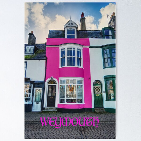 Item preview, Weymouth Pink House designed and sold by Alisonchambers2.