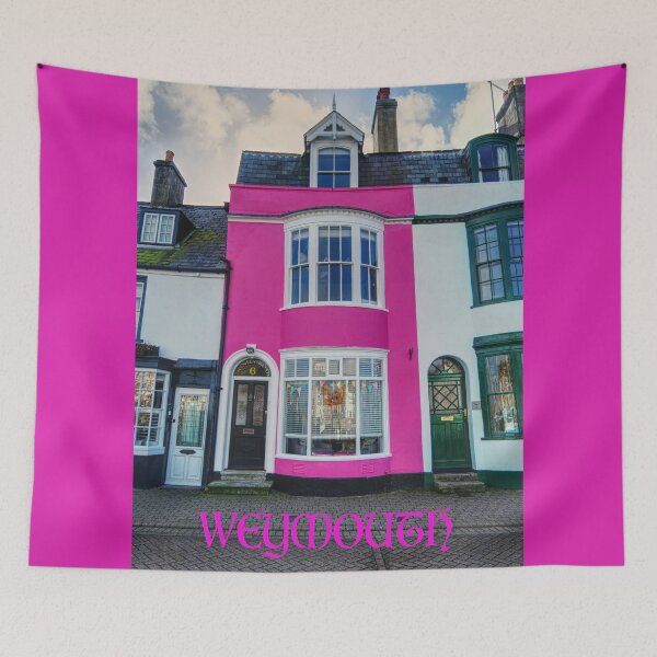 Item preview, Weymouth Pink House designed and sold by Alisonchambers2.