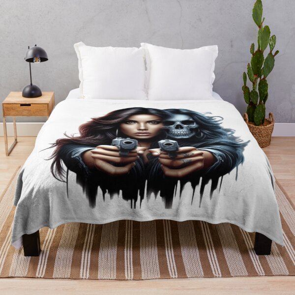 Item preview, “Fatal Beauty: an armed and dangerous woman” designed and sold by CHRIST5000.