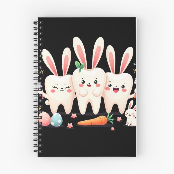 Item preview, Cute Bunny Teeth – Kawaii Easter Dental Design designed and sold by haitrieuic96.