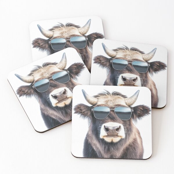 Item preview, Funny cool Musk ox wearing sunglasses designed and sold by LazyOwlStore.