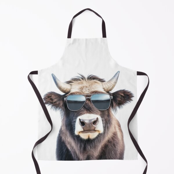 Item preview, Funny cool Musk ox wearing sunglasses designed and sold by LazyOwlStore.