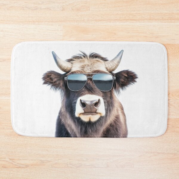 Item preview, Funny cool Musk ox wearing sunglasses designed and sold by LazyOwlStore.