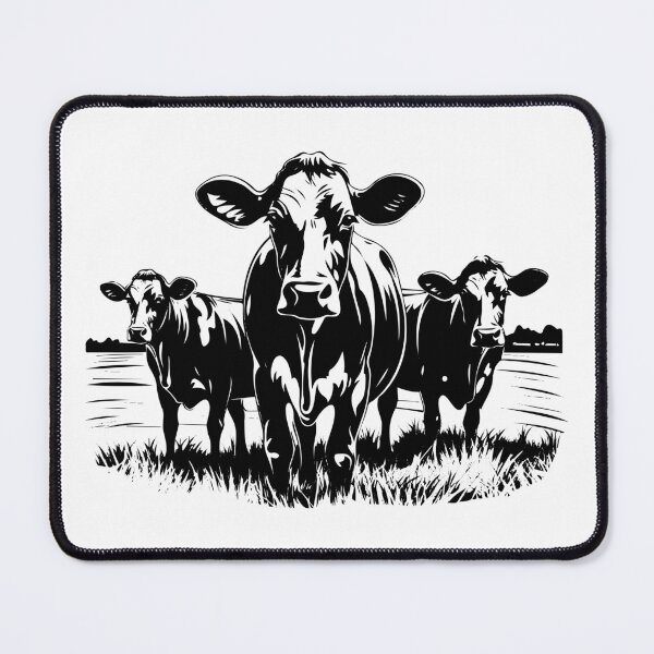 Item preview, Jersey Cattle Dairy Cow Farm Heifer Milk Herd Livestock Pasture designed and sold by inkoutninja.
