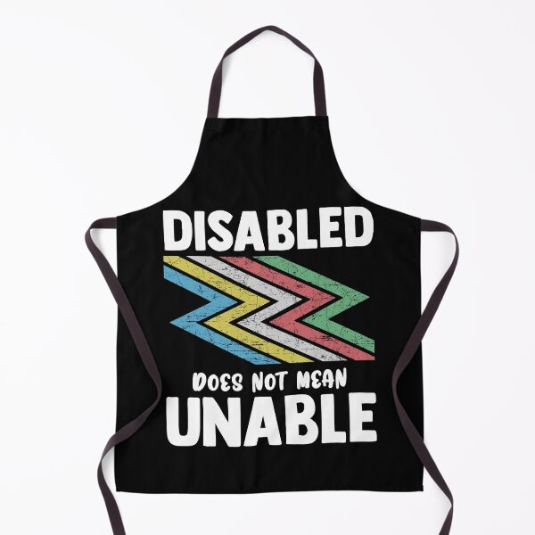 Item preview, Disability Does Not Equal Unable Disability Pride Month  designed and sold by Dressed For  Duty.