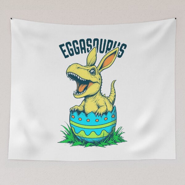 Item preview, Eggasaurus Easter Egg Baby Dinosaur Trex Bunny Dino Lover designed and sold by GrandeDuc.