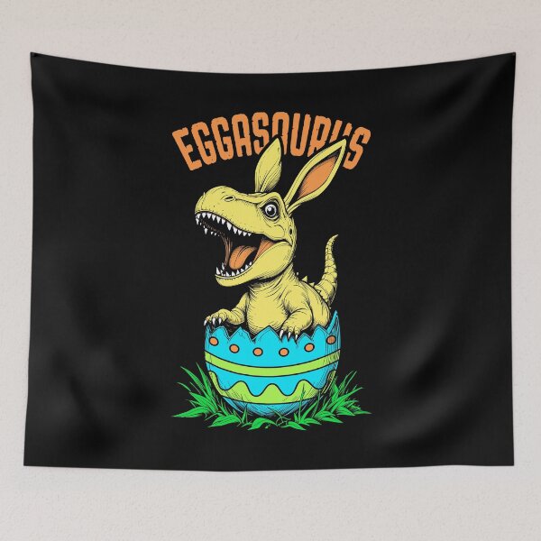 Item preview, Eggasaurus Easter Egg Baby Dinosaur Trex Bunny Dino Lover designed and sold by GrandeDuc.