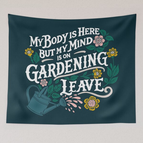 Item preview, Gardening Leave designed and sold by Itouchedabee.