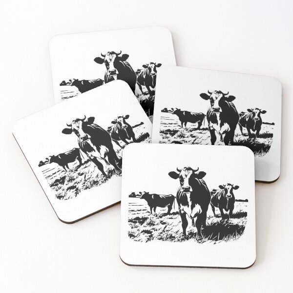 Item preview, Jersey Cattle Dairy Cow Farm Heifer Milk Herd Livestock Pasture designed and sold by inkoutninja.