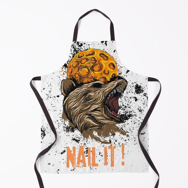 Item preview, Fierce Roaring Bear with Fiery Moon designed and sold by Arjunankmp1242.