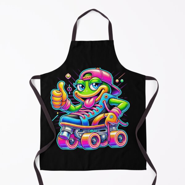 Item preview, Neon Roller Vibe - 90s Funky Skate Character designed and sold by M-ormin.