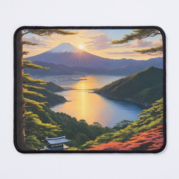 Item preview, Fuji-Hakone-Izi National Park - Japan - Vintage style poster designed and sold by Museum Of Non-Existing Art.