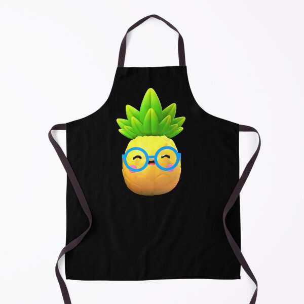 Item preview, Happy Pineapple – Cute Smiling Kawaii Fruit with Glasses for Babies & Kids designed and sold by Baby-Fruit.