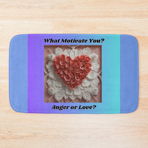 Item preview, What Motivate You? Anger or Love? designed and sold by Kwi-Precious.