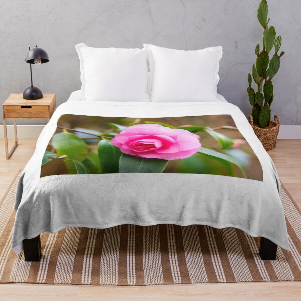 Item preview, The first camelia blossom in our garden designed and sold by jchanders.