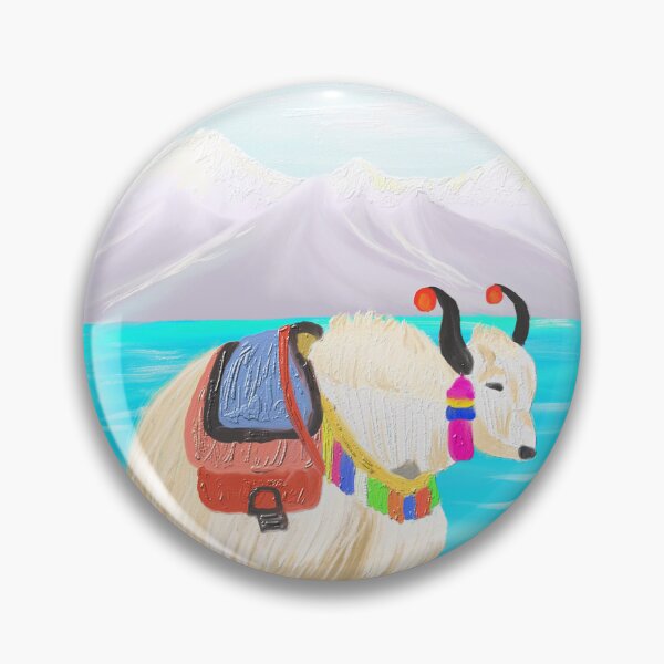 Artikelvorschau, Himalayan Guardian: Serene Yak von Azure Waters entworfen und verkauft von Glitteringworld.