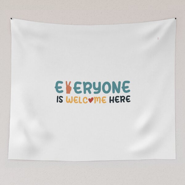 Item preview, Everyone is welcome here designed and sold by inkflair2.