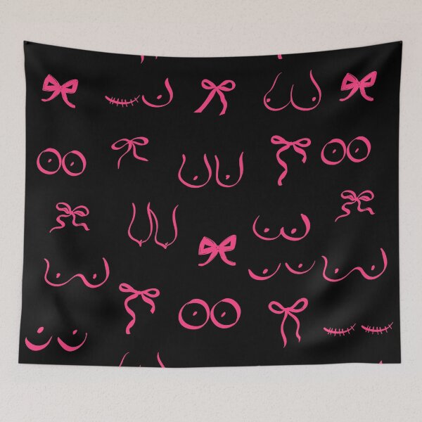 Item preview, Pink Boobies and Bows Sketch designed and sold by MaiZephyr.