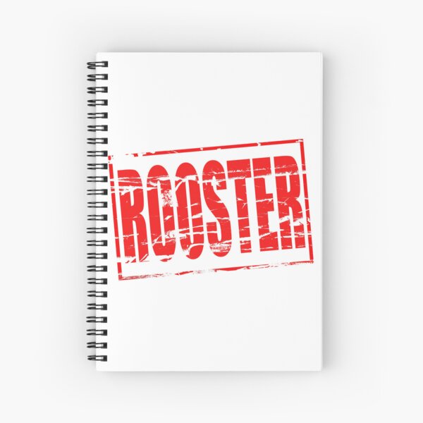 Item preview, Rood rubber stempel effect Rooster.  designed and sold by funkyworm.