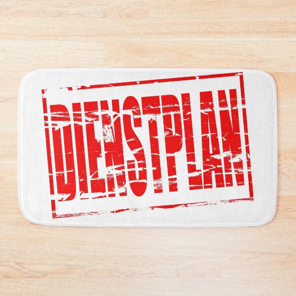 Item preview, Dienstplan designed and sold by funkyworm.