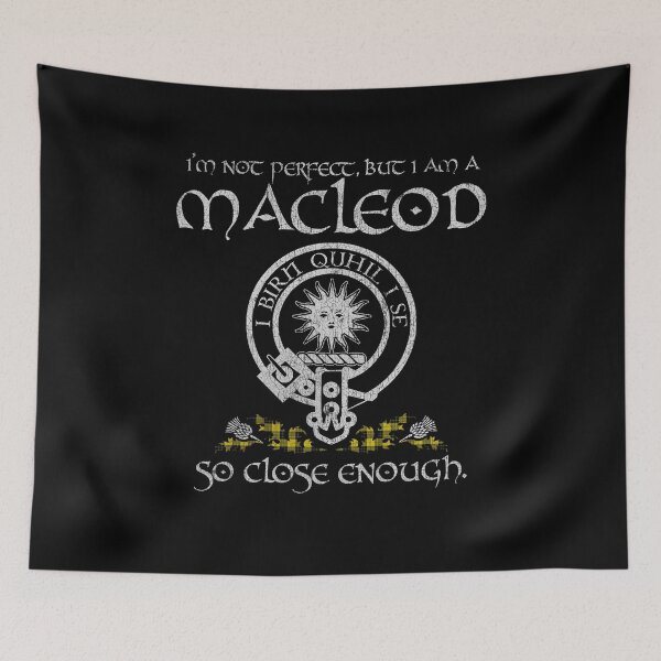 Item preview, MacLeod of Lewis clan Scottish surname crest badge motto tartan sporran kilt men women designed and sold by Clan1093.