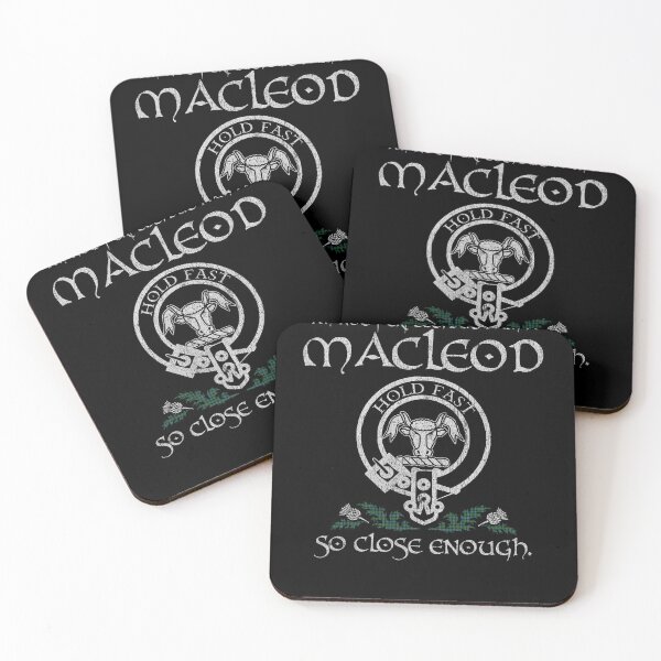Item preview, MacLeod of Skye clan Scottish surname crest badge motto tartan sporran kilt men women designed and sold by Clan1093.