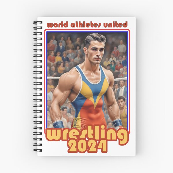 Item preview, Athletes united 2024 Paris France, man wrestling designed and sold by Museum Of Non-Existing Art.