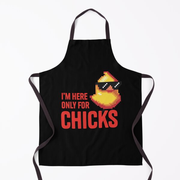Item preview, I’m Here Only for Chicks designed and sold by Fixelgraphic.