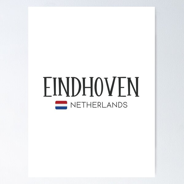 Aperçu de l'œuvre Eindhoven - Pays-Bas créée et vendue par StudioRedKoala.