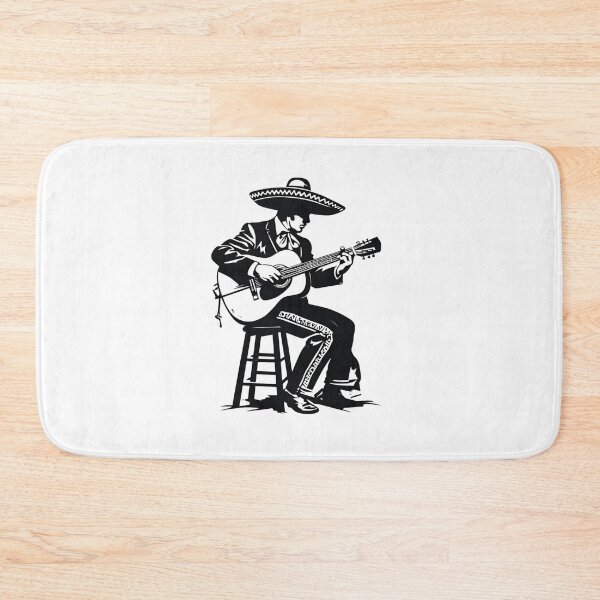 Item preview, Mexican Mariachi Guitarist – Vibrant Traditional Musician Art Design designed and sold by Colorful-Garden.