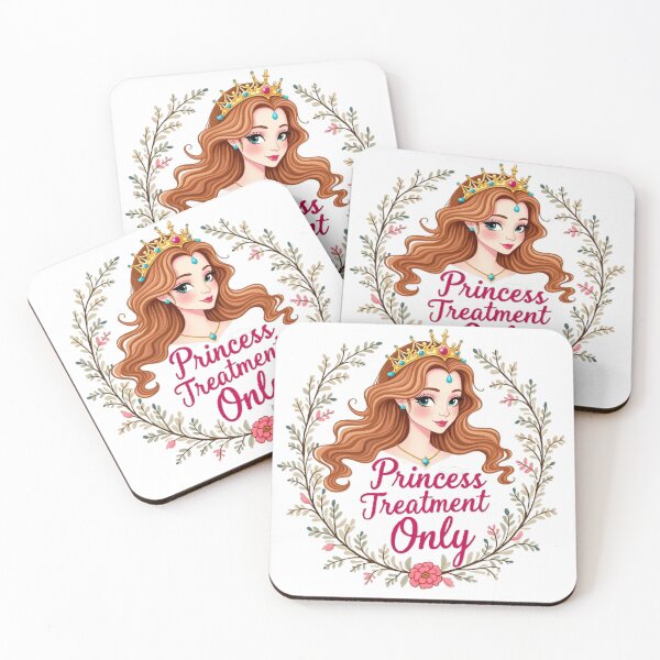 Item preview, Princess treatment only, charming princess with flowers designed and sold by nicnacc.