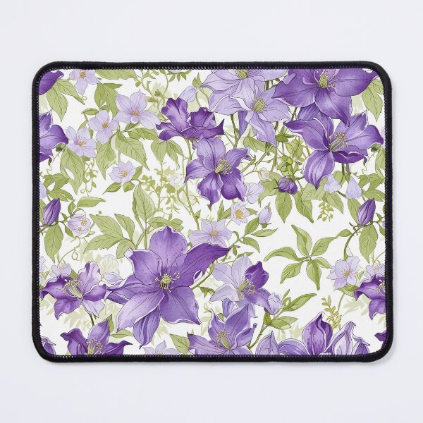 Item preview, Purple Flowers and Green Foliage designed and sold by CoolPixels.