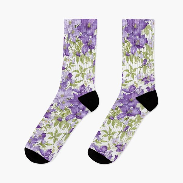 Item preview, Purple Flowers and Green Foliage designed and sold by CoolPixels.