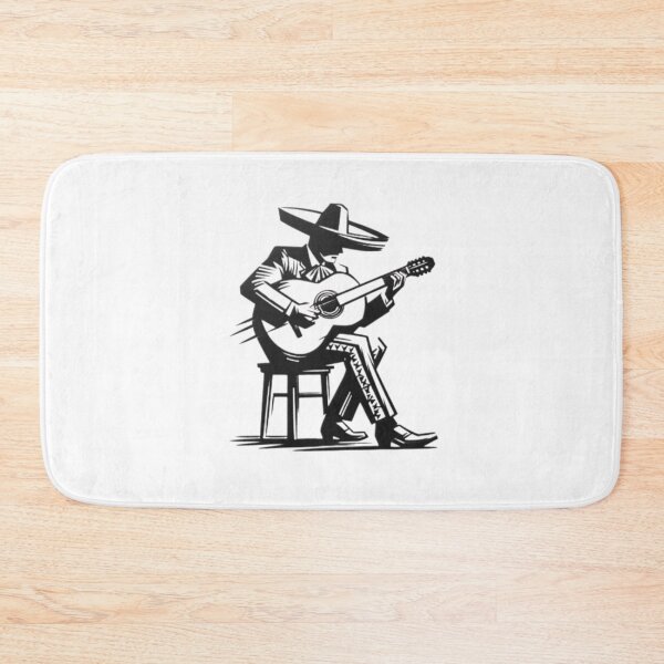 Item preview, Mexican Mariachi Guitarist – Vibrant Traditional Musician Art Design designed and sold by Colorful-Garden.