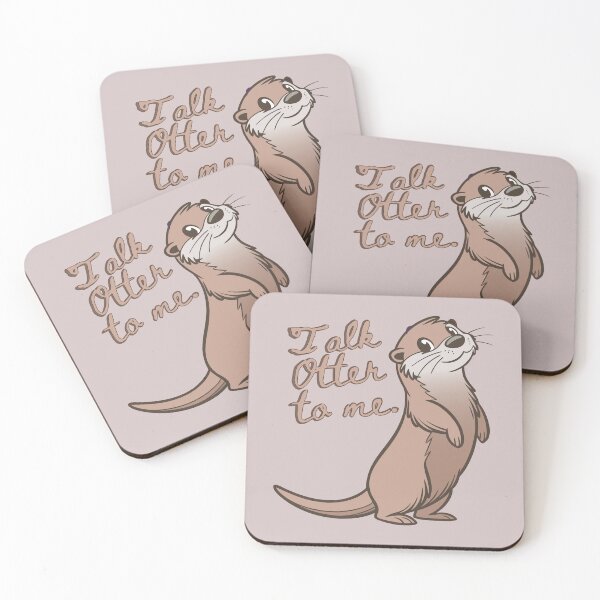 Item preview, Talk Otter to Me with the cute Otter designed and sold by gayishdesign.