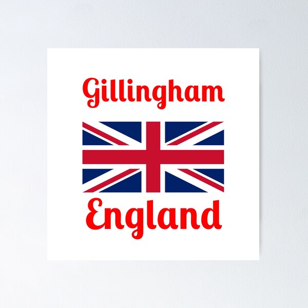 Item preview, Gillingham England - Stylish Prints, designed and sold by Fleetwood1994.