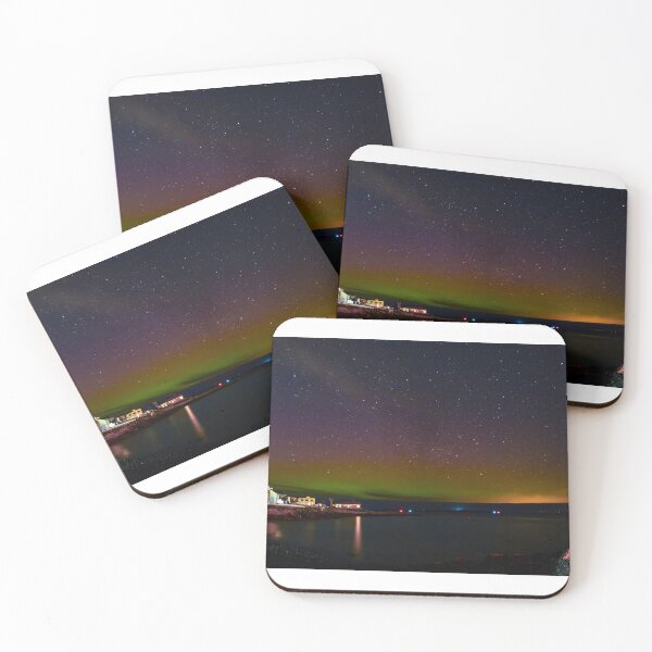Item preview, Colourful Skies: Aurora Display Over Donaghadee  designed and sold by TomSmithPhotos.
