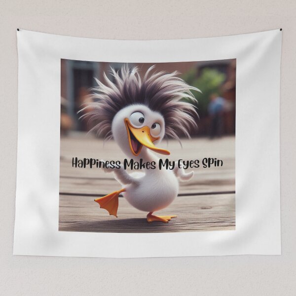 Item preview, Happiness Makes My Eyes Spin designed and sold by BreezyCove.